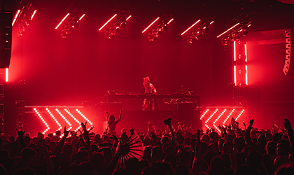 Virtual Riot at Hollywood Palladium with Elation Lighting