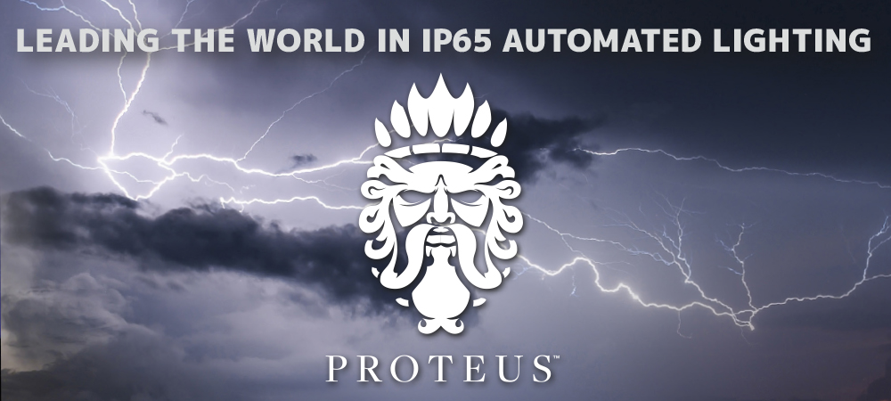 Elation Proteus leading the world in IP65 automated lighting with over 10,000 units in the market