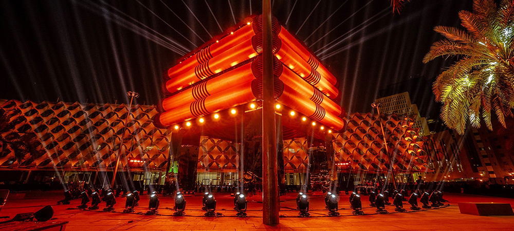 Over 250 Elation Proteus Illuminate Kingdom of Saudi Arabia Founding Day Art Installation