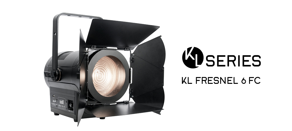 Elation grows KL Series with broadcast optimized KL Fresnel 6 FC soft light