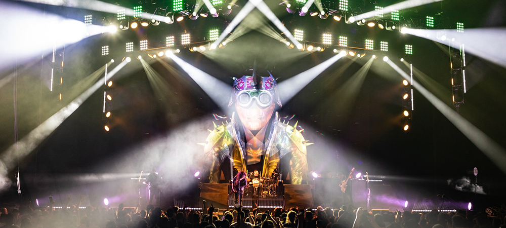 Squeek Lights and Ben Jarrett Light Coheed and Cambria Tour with PARAGON