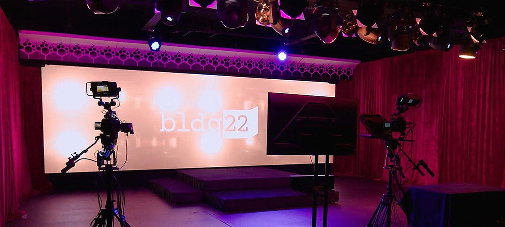 AVL Creative Building 22 virtual event studio gets Elation touch