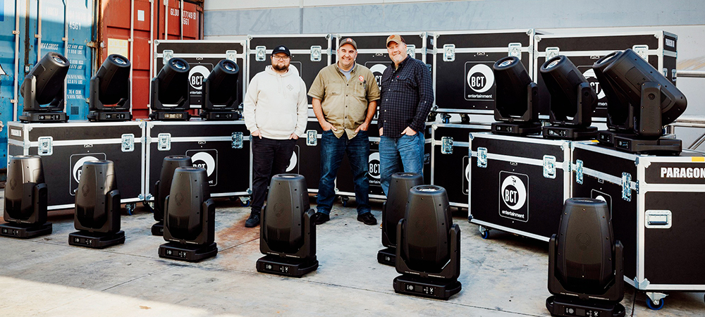 BCT Entertainment Expands Lighting Inventory with Elation PARAGON, PULSE and SŌL