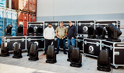 BCT Entertainment Expands Lighting Inventory with Elation PARAGON, PULSE and SŌL