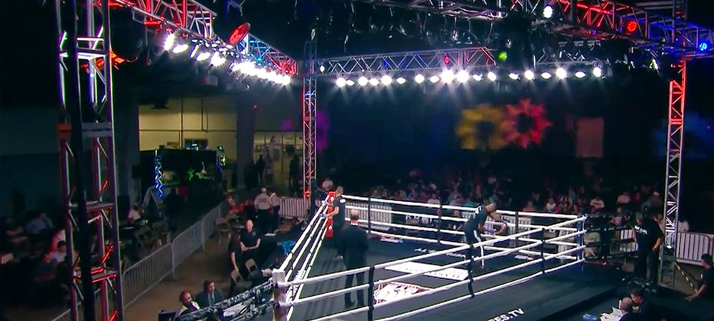 Elation IP-rated rig highlights BYB Extreme Fighting Series
