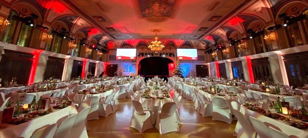 Historic Congress Center Baden Upgrades Ballroom Lighting with Elation Fuze Series