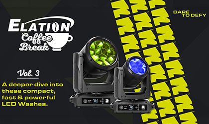 Elation February 26th Coffee Break Gets Defiant with REBEL WASH