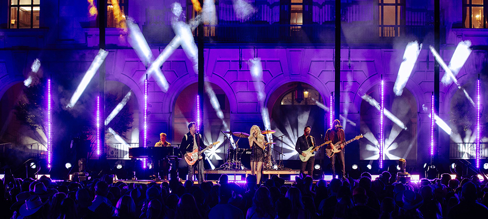 Tom Kenny uses Elation indoors and out at 2024 CMT Music Awards