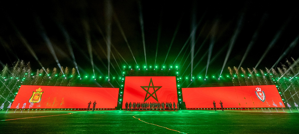 Concept K Delivers Spectacular Showcase with Elation Lighting for Morocco’s 70th DGSN Anniversary