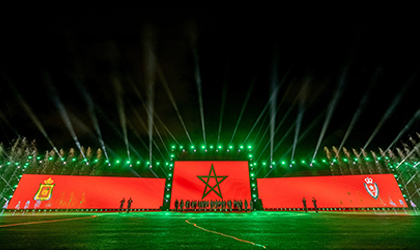 Concept K Delivers Spectacular Showcase with Elation Lighting for Morocco’s 70th DGSN Anniversary
