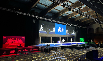 Daylight Events Delivers Paragon-Powered Rig for Inaugural World Fencing League Event