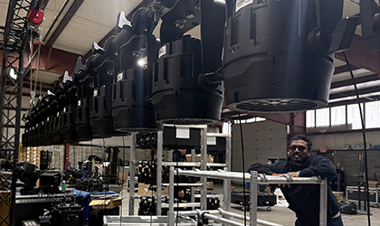 Eagle Production Boosts Rental Stock with 120 Elation SŌL I Blinders