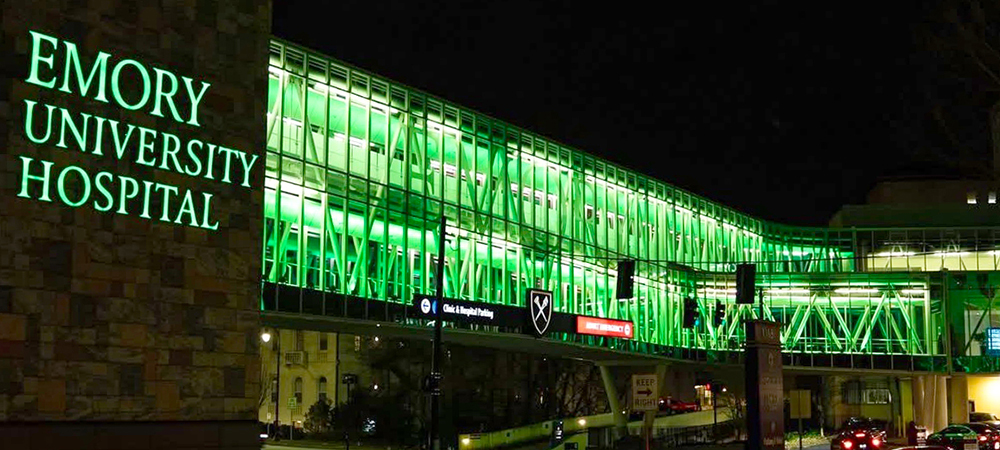Technical Elements Lights Emory Healthcare’s Brand Refresh with Nearly 800 Elation Fixtures