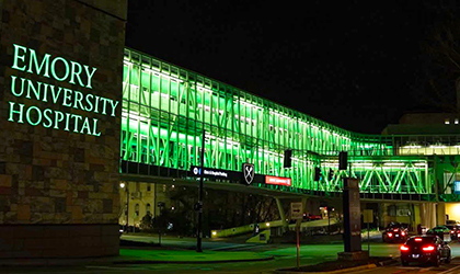 Technical Elements Lights Emory Healthcare’s Brand Refresh with Nearly 800 Elation Fixtures