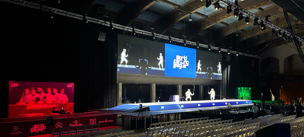 Daylight Events Delivers Paragon-Powered Rig for Inaugural World Fencing League Event