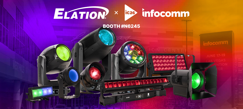 Elation Set to Unveil Latest Innovations in Professional Lighting at InfoComm 2026