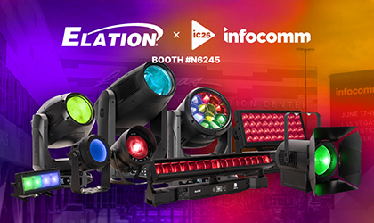 Elation Set to Unveil Latest Innovations in Professional Lighting at InfoComm 2026