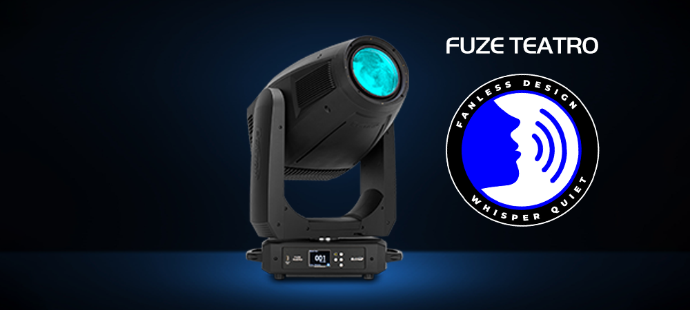 Fuze Teatro framing fixture from Elation a master of silent performance