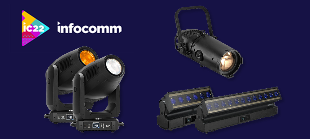 Elation Proteus, Fuze and KL series premieres set for InfoComm 2022