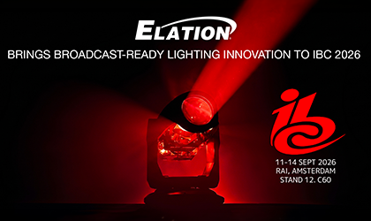 Elation Brings Broadcast-Ready Lighting Innovation to IBC 2026