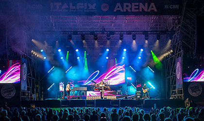 Elation Paragon and Rebel Deliver Power, Versatility and Protection at Italian Summer Festivals