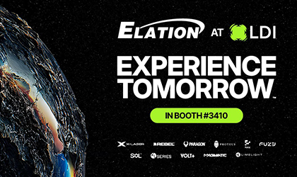 Elation at LDI 2025: Breakthrough Technology and a Live Show Experience