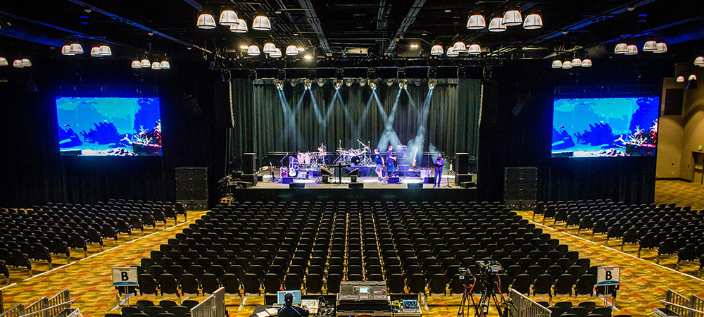 Efficient Elation Lighting System for Legends Casino Events Center