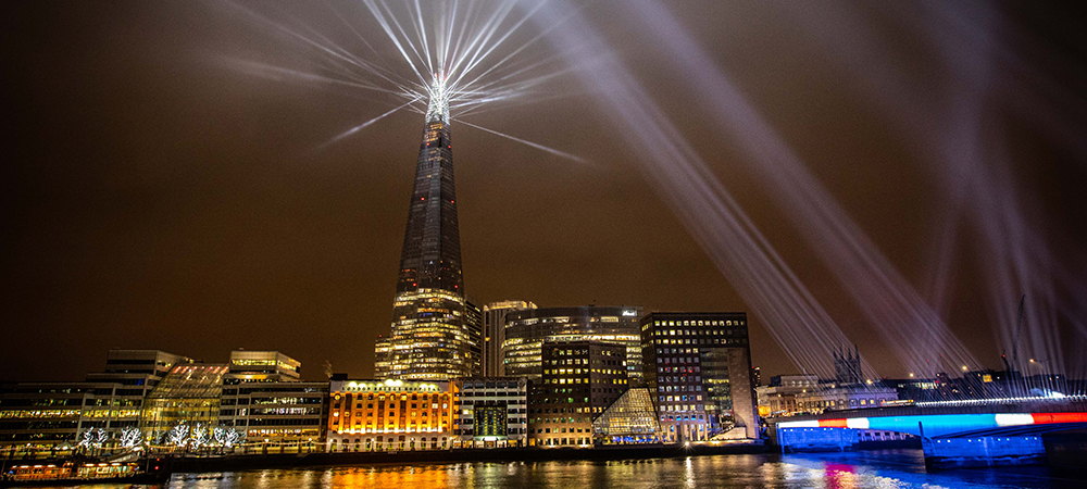 London Welcomes 2021 with Elation Proteus Hybrids
