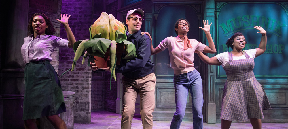 Bradley King lights Little Shop of Horrors with Elation Artiste