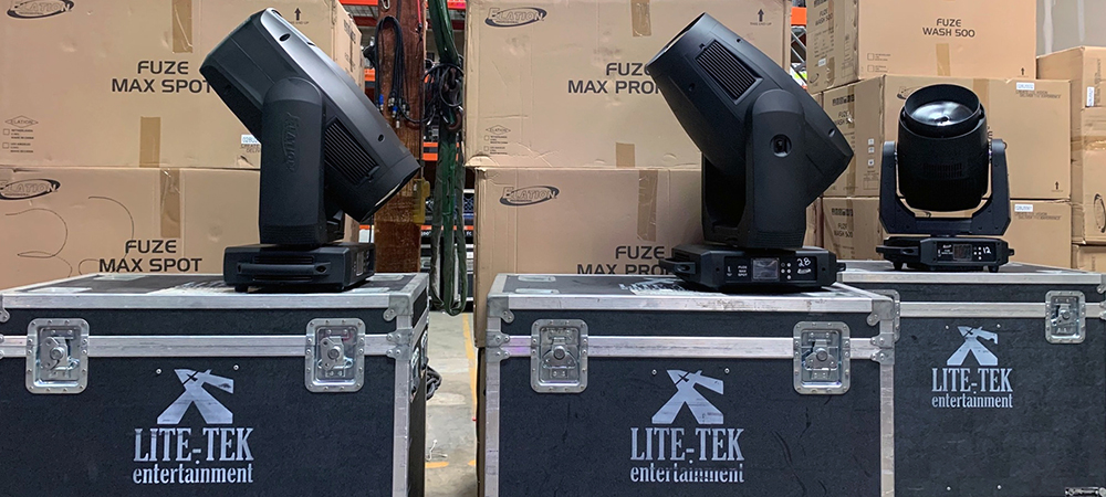 Elation Fuze series the ideal fit for Lite-Tek Entertainment 