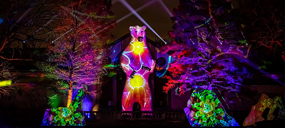 “Perfectly Flawless” Proteus on LumiNature at Philadelphia Zoo