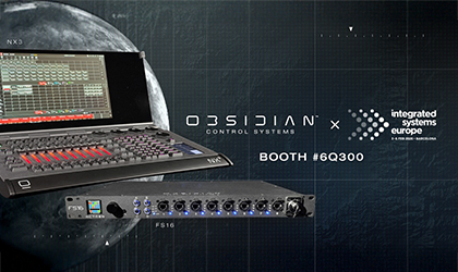 Obsidian to Unveil ONYX NX3 Console, NETRON FS16, and More at ISE 2026