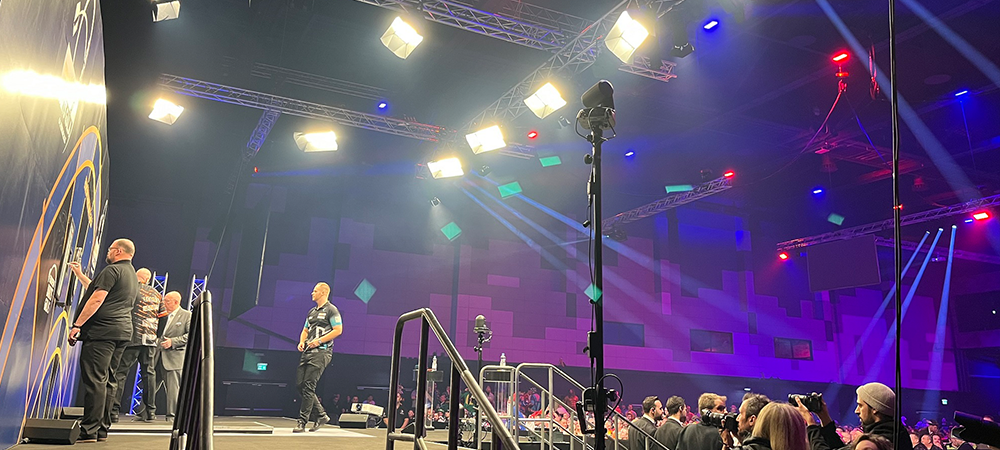 Bullseye! Elation KL PANEL hits the mark on PDC European Darts Tour