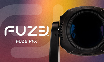 Elation Launches FUZE PFX: A Compact Powerhouse for Profile and FX Lighting