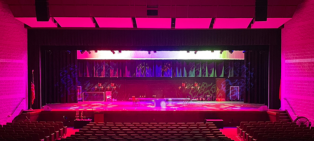 Pin Point Lighting Modernizes Middle School Auditoriums with All-LED Elation Systems