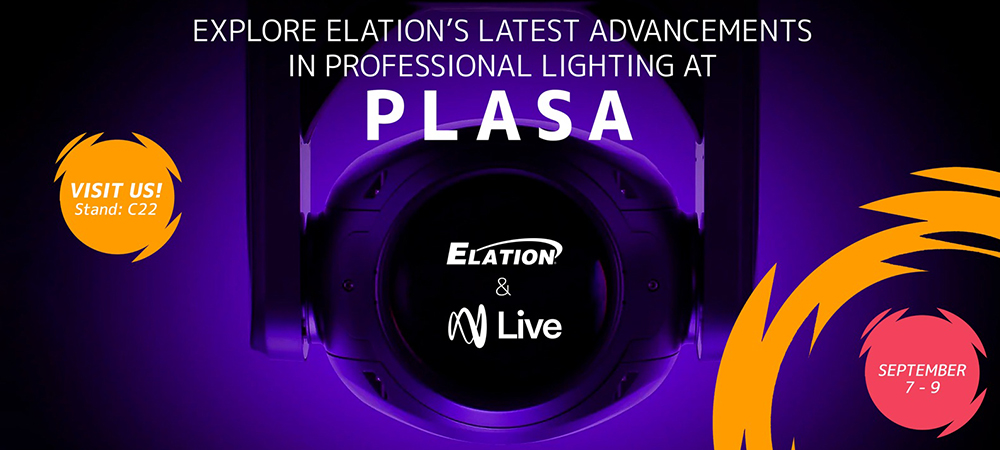 Explore Elation’s Latest Advancements in Professional Lighting at PLASA 2025
