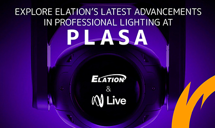 Explore Elation’s Latest Advancements in Professional Lighting at PLASA 2025