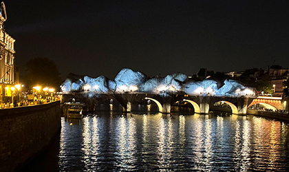 Elation Lights Help LD Tom Azoulay Solve Challenges of Pont Neuf Art Installation