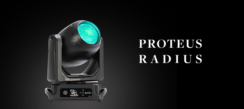 Elation’s new Proteus Radius: Redefining High-Impact Beam Lights