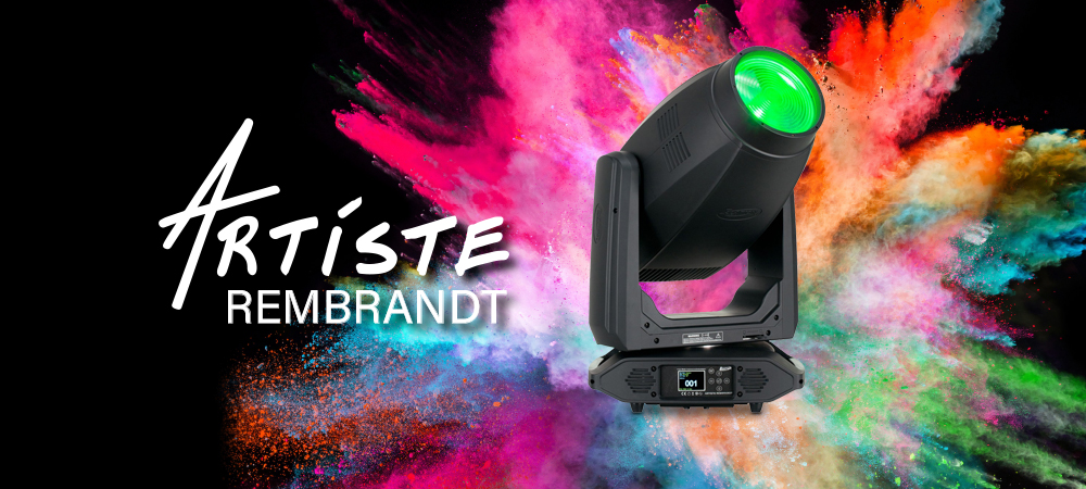 Artiste Rembrandt powerful companion washlight to award-winning Artiste Monet