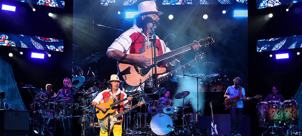 Michael Ledesma and Elation keep up with Carlos Santana on “Miraculous Supernatural Tour”