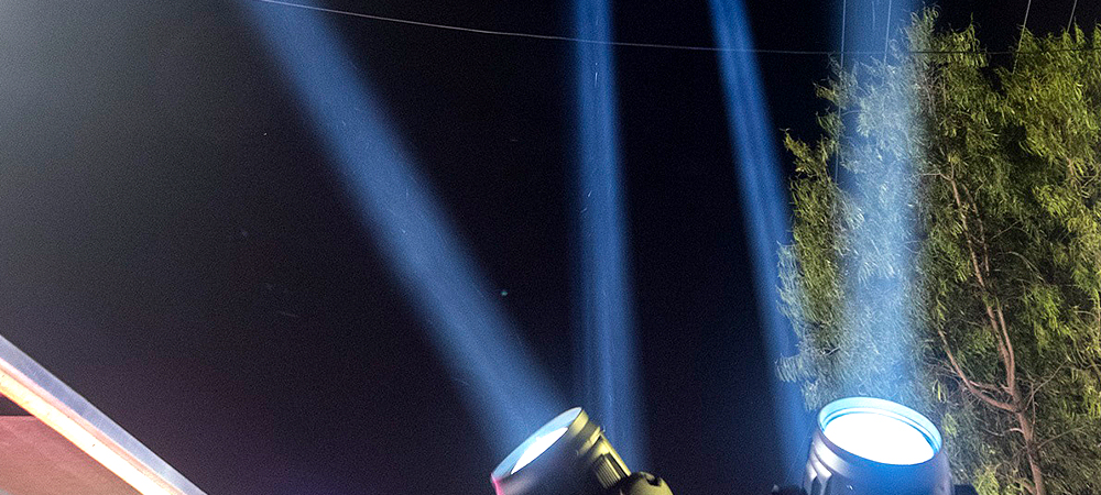 Proteus Excalibur Sky Motion a simple, efficient solution for a powerful searchlight effect