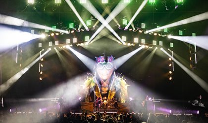 Squeek Lights and Ben Jarrett Light Coheed and Cambria Tour with PARAGON