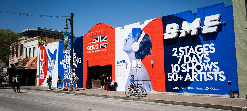 Elation REBEL and PULSE Power British Music Embassy Stages at SXSW