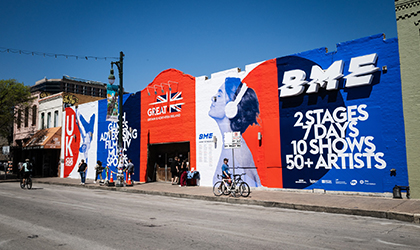 Elation REBEL and PULSE Power British Music Embassy Stages at SXSW