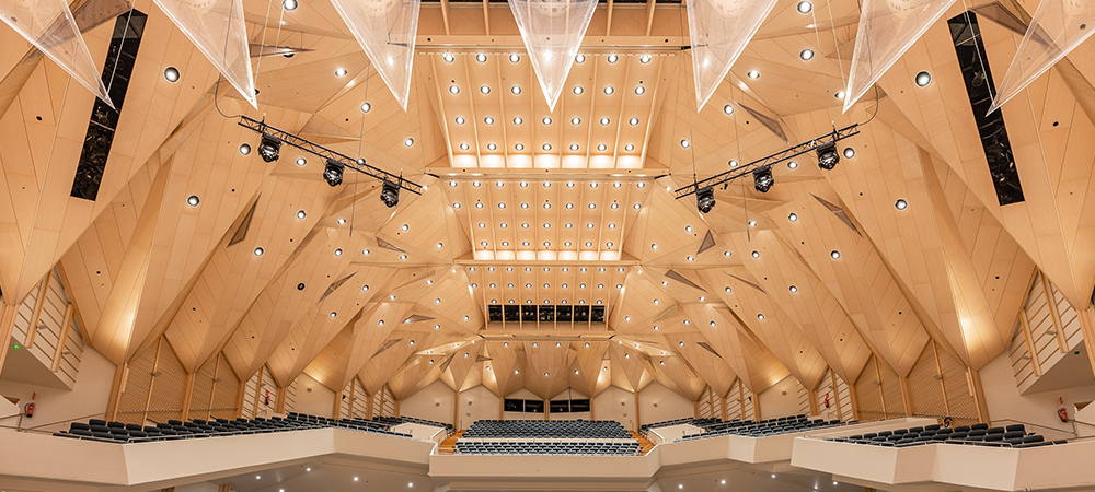 Audico chooses Elation for spectacular house lighting solution at Finnish concert hall