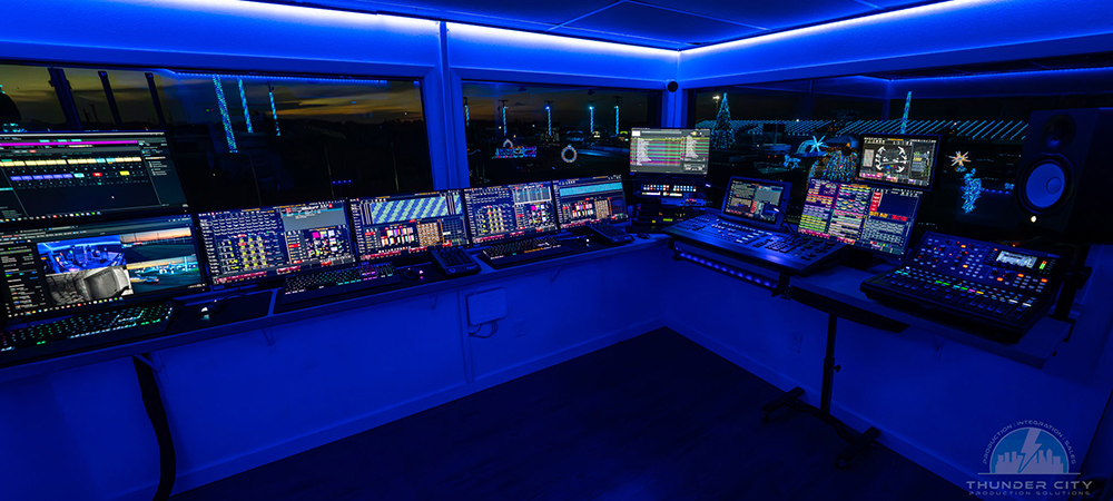 Thunder City Pro Powers Large-Scale Lighting Projects with Obsidian’s ONYX Platform