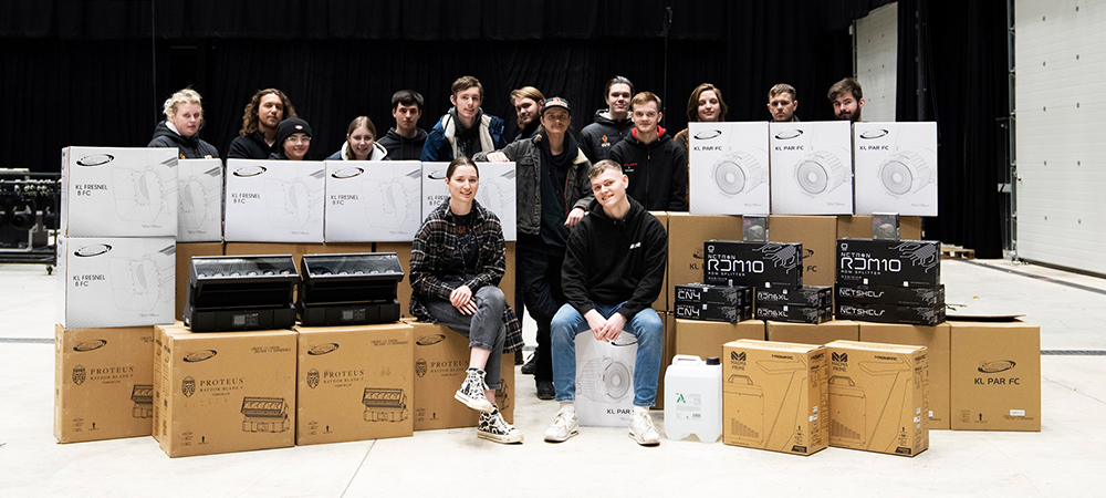 Elation Professional and Obsidian Control Systems partner with UK’s Backstage Academy