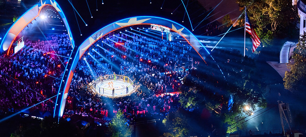 Elation Lighting Powers Historic UFC Freedom 250 at the White House