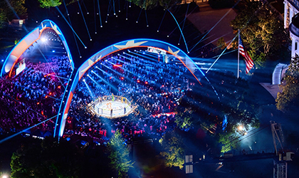 Elation Lighting Powers Historic UFC Freedom 250 at the White House